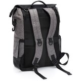 Fillikid torba/ruksak za pelene Osaka, siva melange | shoptok.hr