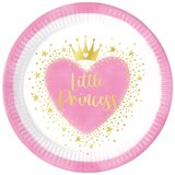 Procos Komplet papirnatih krožnikov Little Princess, 8 kosov, 23 cm | Shoptok.si