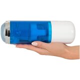 You2Toys Vibracijski masturbator z možnostjo polnjenja, vrtljiv (modra in bela) | Shoptok.si