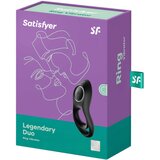 Satisfyer Legendary Duo Cockring Vibrator, black Cijene