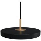 UMAGE Črna LED viseča svetilka s kovinskim senčnikom ø 15 cm Asteria Micro – Cene
