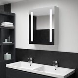 vidaXL LED kopalniška omarica z ogledalom 50x13x70 cm, (20580209) | Shoptok.si