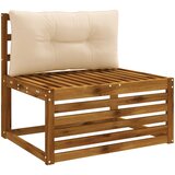  Jastučić za leđa PUTTEN 100% poliester Krem 70 x 40 x 10 cm Slike