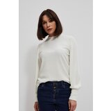 Moodo Sweatshirt with puff sleeves and a turtleneck | shoptok.hr