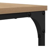  Kava Stol 2 pcs Umjetnički hrast Konstruirano drvo | shoptok.hr