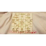 Lesena vabila PUZZLE LESVAB 01