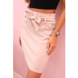 Kesi Włoski Women's high-waisted skirt dark powder pink | shoptok.hr