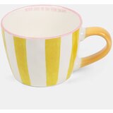 Sinsay Šalica s ručkom na pruge NEVER GIVE UP ON YOUR DREAMS | shoptok.hr