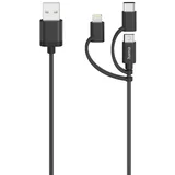 USB KABL HAMA 3-IN-1 MICRO-USB KABL SA ADAPTEROM