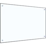 vidaXL kuhinjska zaštita od prskanja prozirna 90x60 cm kaljeno staklo | shoptok.hr