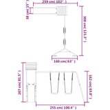 Vanjski Zunanje igralo trdna borovina, (20795486) | Shoptok.si