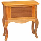  Bocni stol Prirodna 60,5 x 30 x 61 cm Čvrsto mahagonijsko drvo | shoptok.hr