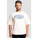GymBeam athletic society boxy t-shirt cream 112237 | ePonuda.com