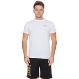 Leone 1947 Majice & Polo majice Man T-Shirt Short Sleeves Gold Bela | Shoptok.si