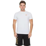 Majice & Polo majice Man T-Shirt Short Sleeves Gold Bela