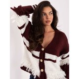 Italy Moda Sweater-MI-SW-3211.31-burgundy | Shoptok.si