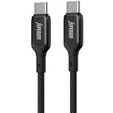 Superior USB data kabal SU-K105 Cink 60W 3A Type C na Type C 1m/ crna