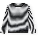 Compania Fantastica Puloverji COMPAÑIA FANTÁSTICA Knit 10466 - Stripes Črna Cene