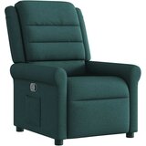 Maison Chic Naslanjač - Relax naslanjač iz temno zelenega blaga, (22042137) | Shoptok.si