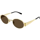 GG1854S 005 ONE SIZE (51) Zlata/Rjava