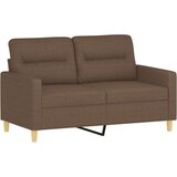  Sedežna garnitura 3-delna z vzglavniki rjavo blago, (20910757) | Shoptok.si