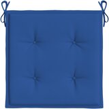  Jastuci za vrtne stolice 4 kom plavi 50 x 50 x 4 cm od tkanine | Eponuda.com