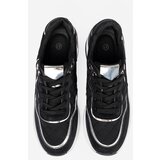 Shelvt Black women's wedge sneakers | ePonuda.com