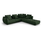 Micadoni Tamno zelena kutna garnitura (s desnim kutom) Bloom – Home | shoptok.hr