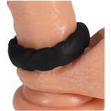 Doc Johnson Fat Tire - debel obroček za penis (črna) | Shoptok.si