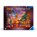 Ravensburger Puzzle (slagalice) - Zalazak sunca na Parlament skveru Cene