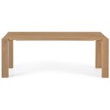 Kave Home Jedilna miza v hrastovem dekorju 100x200 cm Deyanira – | Shoptok.si