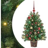 vidaXL Umestno božično drevo med 150 LED Zelena 95 cm PE in PVC, (5000067669) | Shoptok.si