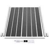  Panel za ogradu WPC 180 x 146 cm crni | shoptok.hr