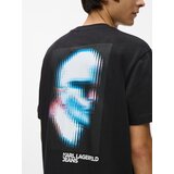 Karl Lagerfeld jeans Majica svetlo modra / črna / bela | Shoptok.si