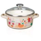 Šerpa duboka 4,4 lit. sa staklenim poklopcem – JUST COOK | Eponuda.ba
