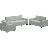 SOFA 3 kom. Svijetlo siva Platnasta tkanina | shoptok.hr