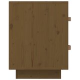  Noćni ormarići 2 kom boja meda 40x34x45 cm od masivne borovine | shoptok.hr