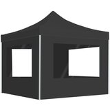 vidaXL Profesionalni šotor za zabave aluminij 3x3 m antraciten Cene
