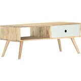  Stolić za kavu 90 x 50 x 40 cm od masivnog drva manga | Shoptok.si