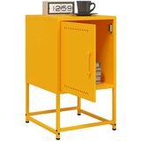 vidaXL Noćni ormarići 2 kom boja senfa 36 x 39 x 60,5 cm čelični | shoptok.hr