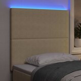  LED glava kreveta Siva zelena 100 cm Kordura tekstil | shoptok.hr