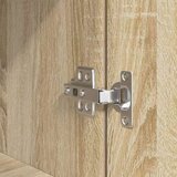vidaXL Nočna omarica 2 kosa sonoma hrast 39x35x65 cm inženirski les | Shoptok.si