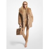 Michael Kors Coat - COYOTE FX FUR COAT brown | Shoptok.si