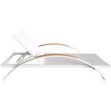 Nero Aluminijumska ležaljka 195x65x30 cm BEŽ