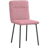  Jedilni stoli 2 kosa roza žamet, (21822273) | Shoptok.si