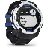 Garmin pametni sat Instinct 3 50 mm Solar, boja bijelog kamena, remen bijelo-plavi (Limited Edition) | shoptok.hr