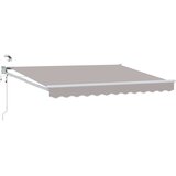 Električna retraktabilna tenda Svijetlo siva 3 x 2,5 m | shoptok.hr