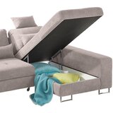 Hom`in SEDEŽNA GARNITURA, gladka tkanina bež | Shoptok.si