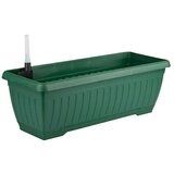  Žardinjera za cvijeće Jadran sa spremnikom vode (50 x 20 x 17 cm, Zelene boje) | shoptok.hr