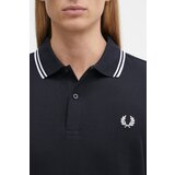 Fred Perry Polo majice dolgi rokavi LS TWIN TIPPED SHIRT Modra | Shoptok.si